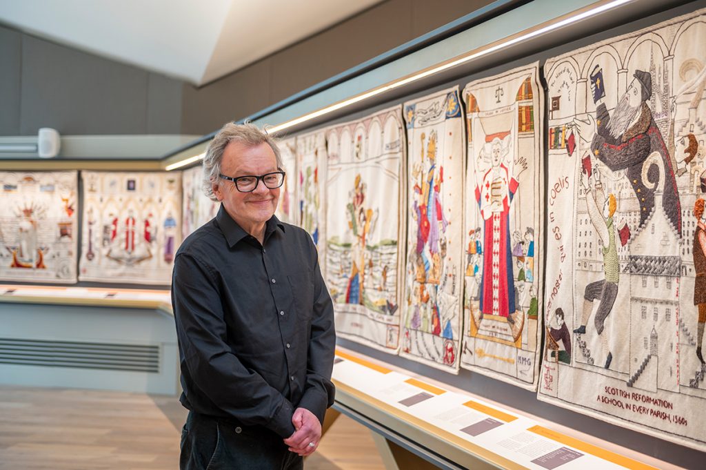 Andrew Crummy at The Great Tapestry of Scotland
