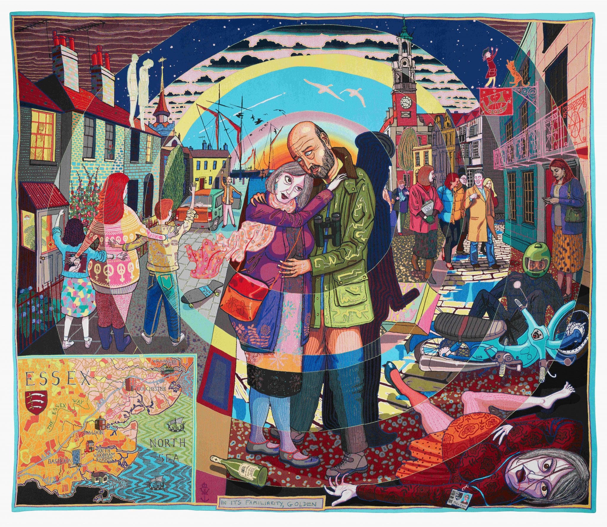 Grayson Perry - The Essex House Tapestries: The Life of Julie Cope ...