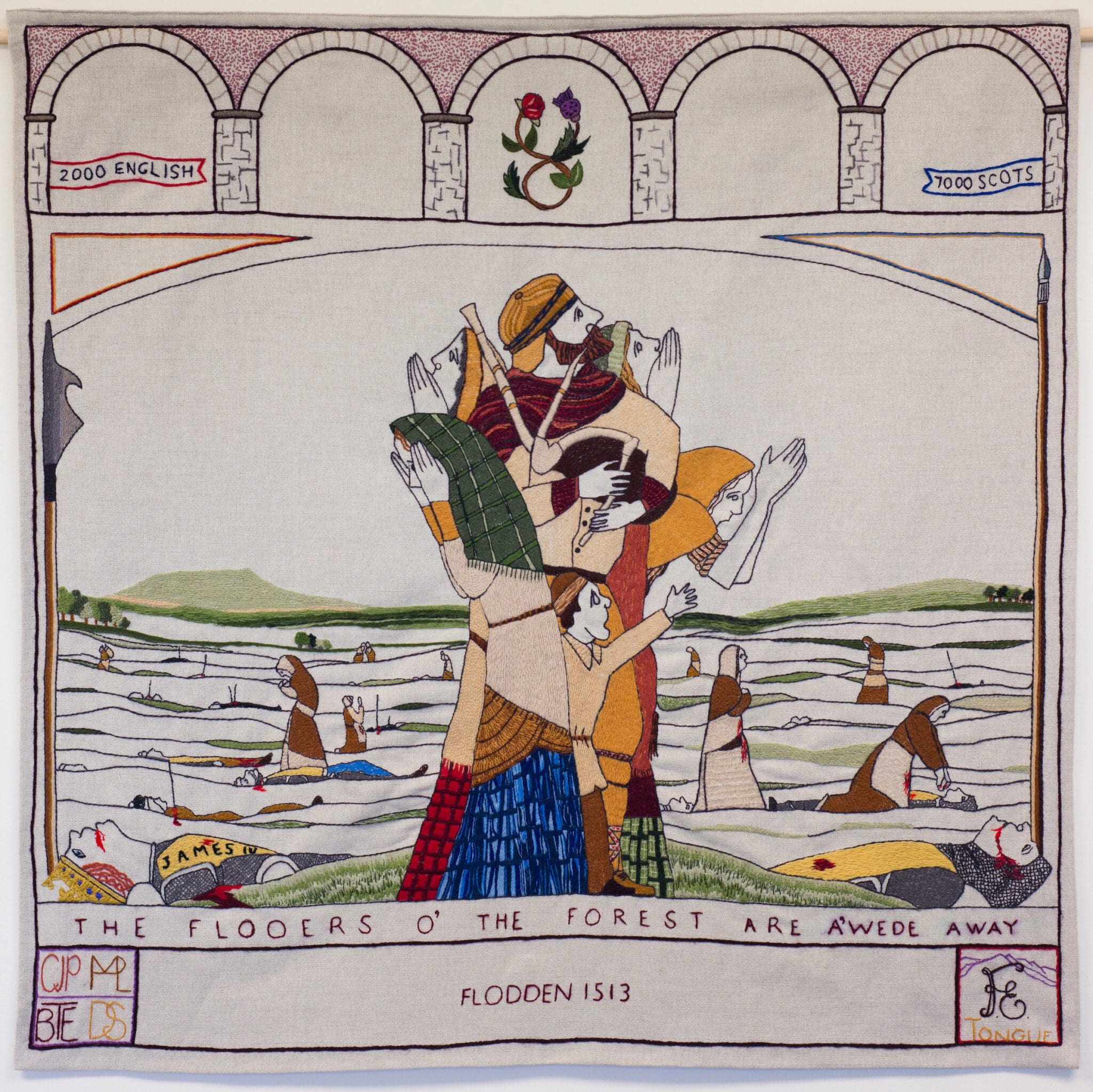 The Battle of Flodden | The Great Tapestry of Scotland